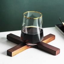 시나몬샵 월넛 원목 나무 우드 접이식 냄비받침 냄비받침대, 단품, 1개