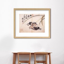 나봄갤러리 김홍도 해탐노화 액자, 3.내츄럴 액자