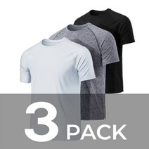 테슬라 애슬리오 하이퍼드라이 라운드 반팔 3팩 AO-CTS20 티셔츠