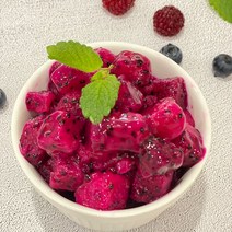 쉽쿡 냉동 적용과 다이스1kg 레드드레곤프루트 냉동용과