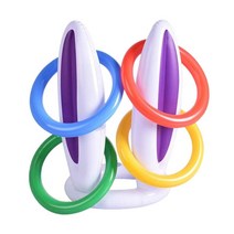 GHSHOP 부활절 풍선 귀 토스 게임 어린이 풍선 선물 머리에 착용 4 다채로운 세트와 토스 게임, 39cm, PP, 임의 배송