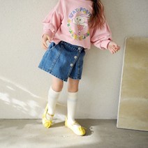 23 봄 모모앤 청랩반바지 5호부터 17호