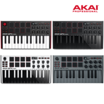 AKAI MPK Mini MK3 - 미니 25키 키보드 컨트롤러 시리즈, 레드