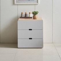 히트디자인 [히트가구] C7131 3단 서랍장 400 7colors, 화이트메이플
