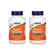 (1+1) 나우푸드 슈퍼 엔자임 효소 Super Enzymes 펩신 파파인 90타블렛 2팩 나우푸땡 약들약 고약사