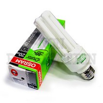 오스람 삼파장램프(EFTR 20W) - 220V 20W (E27), 전구색(41칼라)