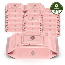 [앙블랑] 아기물티슈 세이프 인디핑크 캡형 72매X20팩 [N-IC20], 72매, 20팩