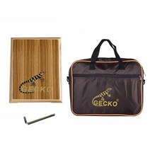 box drum cajon drum 소형 여행 cajon 플랫 핸드 드럼 with 조정, 가방이 있는 패드-2