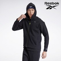 리복 DMX KNIT FZ 후디 RETS1E114BK