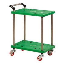 삼성금형 대차 2단 핸드 카트 손수레 구르마 소형 400x600mm