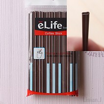 리시안제이 13CM 커피스틱 150개입 일회용커피스틱 얇은빨대
