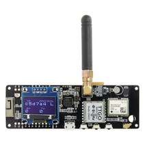 라즈베리파이 센서 코딩 릴레이 LILYGO TTGO T빔 V1.1 ESP32 433868915923Mhz WiFi 블루투스 모듈 GPS NEO6M SMA 18650 배터리 홀더, 923MHZ OLED, 04 923MHZ OLED