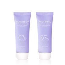 아사이베리 수분 크림 200ml, 2개, 100ml