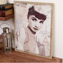 캔버스 오드리햅번 그림 벽걸이 장식 편집샵 샵 이쁜