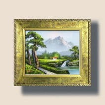 번영의 소나무그림 풍수지리 액자