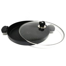 키친아트 다용도 전판 36cm(유리커버포함), 단품