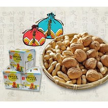 정월대보름 부럼세트 땅콩 호두, (땅콩60g+호두2알)3세트