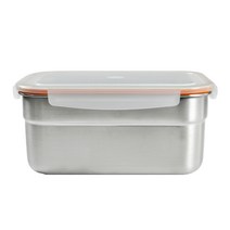 키친아트 아트락 직사각 밀폐용기 4호 960 ml, 1개, 단품