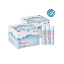 댄싱웨일 뷰티콜라겐 5000 듀오 (2개월분 25mlx60개), 뷰티콜라겐 5000 25ml*60 (2개월분), free