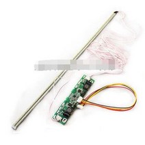 [해외] 5 PCS NEW!! 48 인치 LED 알루미늄 플레이트 스트립 백라이트 램프 업데이트 키트 LCD 모니터 TV 패널 2 LED 스트립 530MM, 1