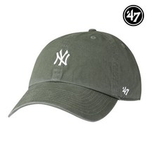 [47브랜드] 뉴욕양키스 MLB 남자 여성 엠엘비 볼캡 야구 모자 B-BSRNR17GWS-