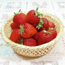 소형 대나무 과일바구니 (포도 딸기 사과 토마토 대나