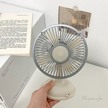 옛날선풍기 레트로꼬마선풍기 엔틱 빈티지 선풍기 탁상 소형 미니 ins wind retro simple small fan office 그의 머리를 흔드는 작은 조용한 전기 팬 팬, 선풍기
