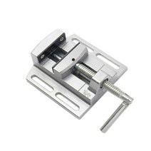 밀링머신 소형 정밀 다기능 벤치 드릴 바이스 고정 장치 작업대 x y 축 조정 좌표, 플랫 노즈 펜치