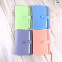 지폐 수집책 스톡 보관 북 앨범 취미 기념주화 구권 신권 옛날 돈 외국돈 우표 티켓 버스 승차권 지하철 띠부띠부실 포켓 씰 스티커 포토 포카 폴라노이드, D 오렌지