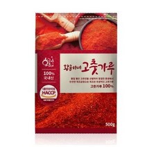 황금이네 고추가루 보통맛, 보통맛 500g