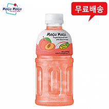 모구모구 피치 320mlx24병(1box)/코코넛젤리음료/무배, 24병, 320ml