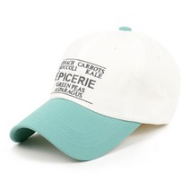 비토스 에피세리 자수 볼캡 남녀공용 모자