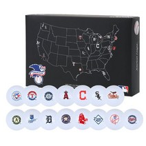 [MLB] MLB Amercian League 2-Layer Golf Ball15구, 상세설명 참조