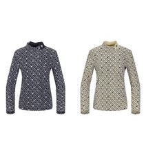 엠유스포츠 [엠유스포츠]로고프린트변형목넥 티셔츠 MU22122PL03