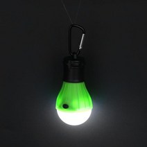 호즈키 3led 텐트 교수형 램프 3 모드 야외 sos 비상 카라비너 ​​전구 실내등, CHINA, Green