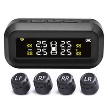 타이어모빌리티키트 공기압 주입기 버섯패치 TPMS-자동차 타이어 압력 모니터 시스템 자동 밝기 제어 유, 03 Color External