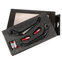 모토 핸들 바 그립 브레이크 클러치 레버 가드 프로텍터 혼다 CBR 600 400 900 650 150 125 300 500 929 954 1000 250 R/RR/F/, Red