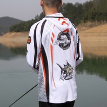 낚시셔츠 복 호수낚시 피싱복, 화이트, S