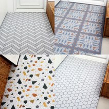 CLEAN UP 알테 패턴 코일 현관매트 베란다 발코니 현관용 업소용 바닥 아파트입구 롤 DIY, 1개, 12.알테-아크그레이