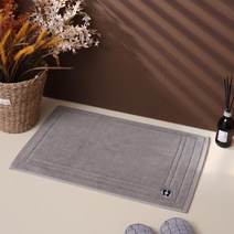 빨아쓰는 순면 욕실 주방 화장실 발매트 발수건, foot, 민트그레이