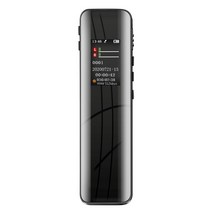 미니 녹음기 작은 디지털 보이스 레코더 다기능 민감도 음성 활성화 전화 플레이어, v95, 128GB