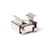 [해외] Wkooa m4 m5 m6 m8 m10 케이지 너트 캡 티브 너트 서버 랙 마운트 너트 탄소강, Stainless Steel