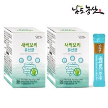 남도농산 새싹보리 유산균 (2.5g*30포) x 2박스 / 체내 해독 다이어트보조 간건강 미용효과