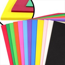 [문구조아] EVA 에바 스펀지 2mm 노랑, 8개