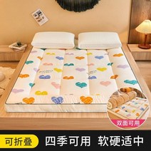 두꺼운 3 층 채워진 매트리스 두꺼운 패드 매트리스 홈 스폰지 슬리핑 패드 학생 기숙사 매트 다다미 더블 패드