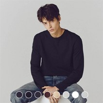 셀러허브(10) 지오다노 NC11 라운드 긴팔 티셔츠 02002910
