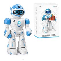 RC 로보트 장난감 선물 스마트 로봇 원격 제어 조종, 레드 업그레이드-원격+음성대화+배터리1