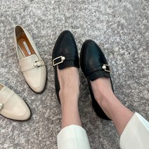 르이넬 진주 버클 로퍼 3cm