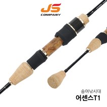 JSCOMPANY 어센스 T1 송어 낚시대 S622SUL, 혼합색상