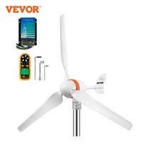 발전기 캠핑용발전기 vevor 12v 풍력 400w mppt 컨트롤러 3 5 블레이드, 5 블레이드 mppt, 하얀